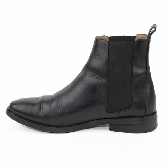 Everlane The Modern Chelsea Boot Black Leather Size 7 - Picture 7 of 16